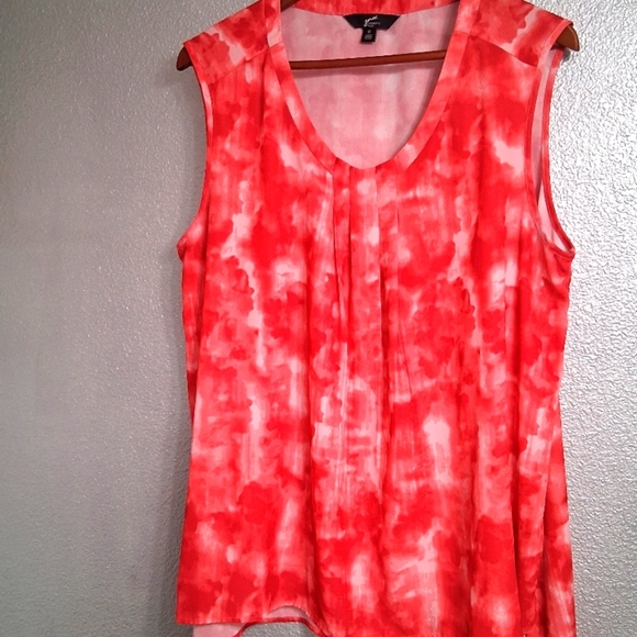 gnw Women's Plus Abstract Top   Size 1X - Picture 1 of 12